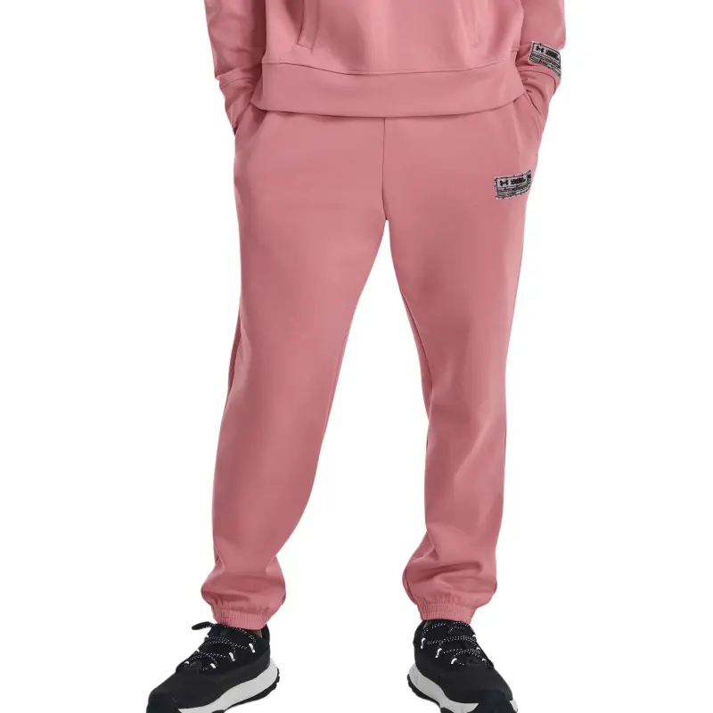 Under Armour Knitted Sports Pants Men's Pink-2