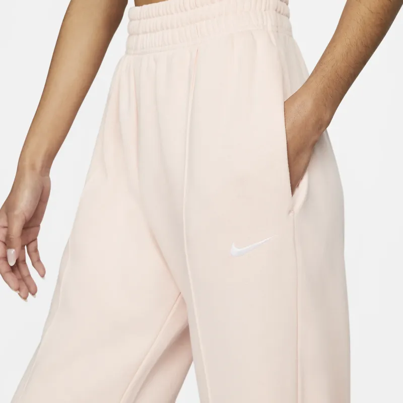 Nike Sportswear Essentials Series Knitted Sports Pants Women's Light Pink-2