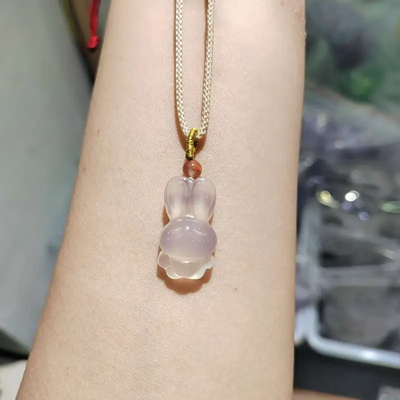 Gifts Chalcedony Necklaces Unisex-3