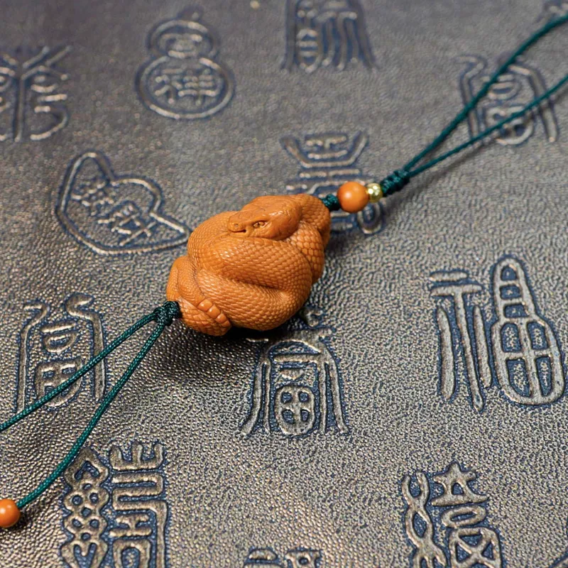 LANPIN Olive Pit Pendants Unisex-3
