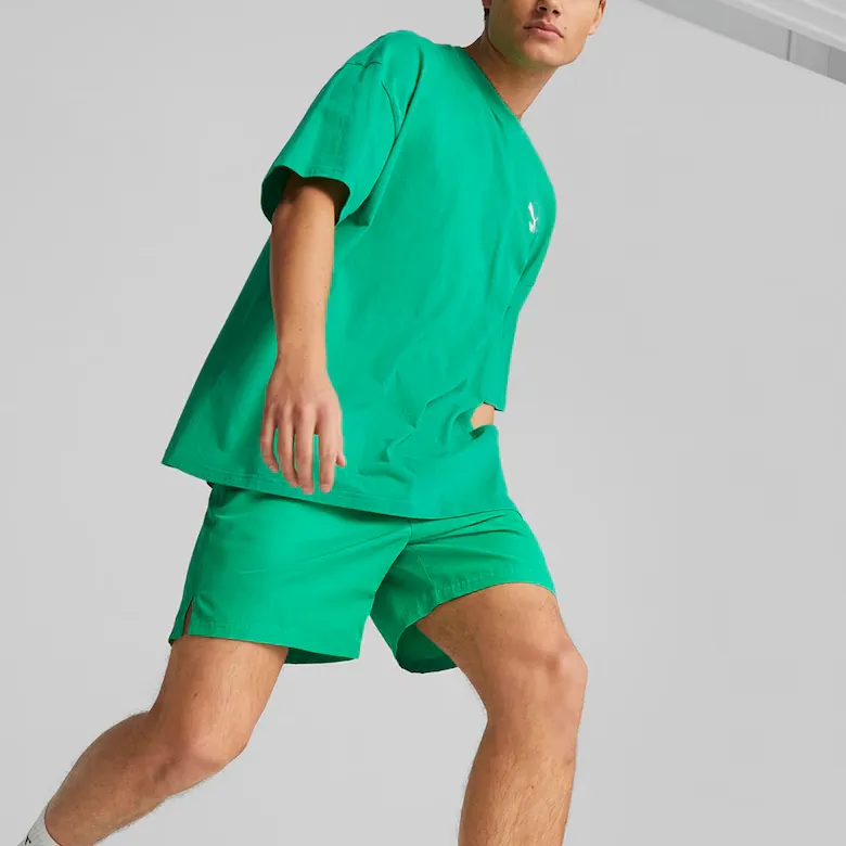 PUMA CLASSICS CLASSICS Oversized Tee T-Shirt Men's Green-4