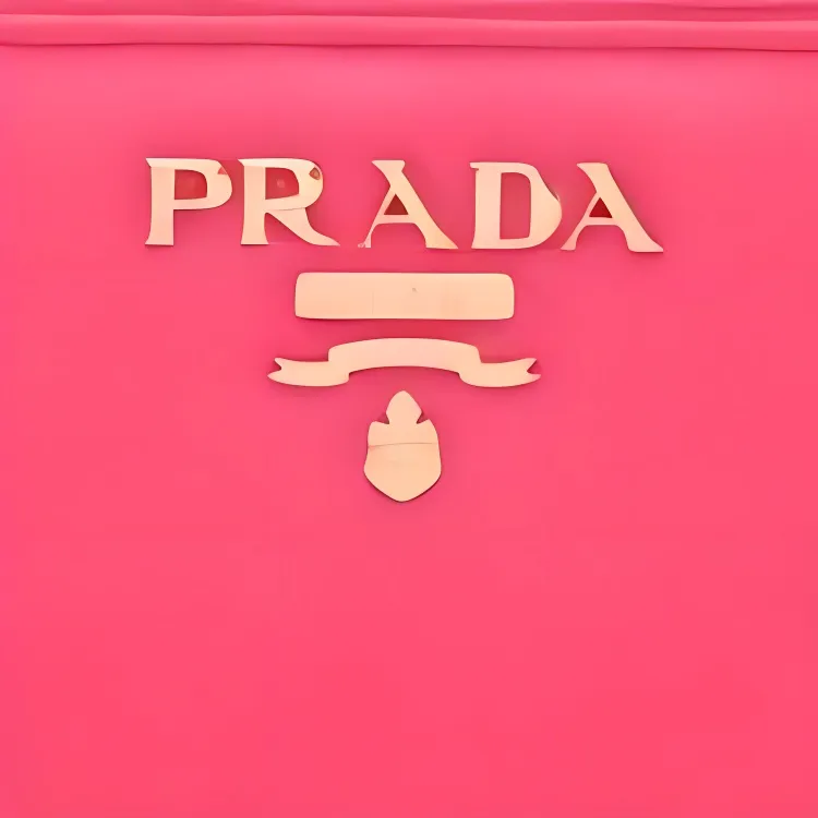 PRADA Saffiano Leather Wallet Small Size Women's Pink Peony-4