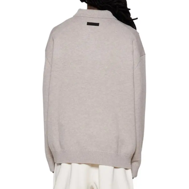 Fear Of God Essentials Kids Knit Polo-4