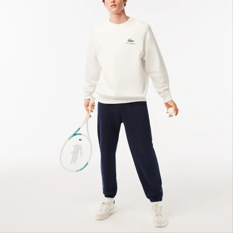 Sporty & Rich X LACOSTE Sweatshirts Unisex White-2