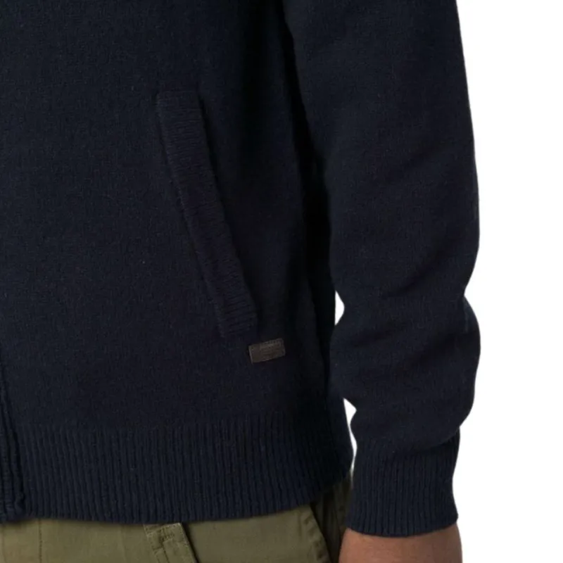 BARBOUR Logo Patch Button-Up Cardigan-7