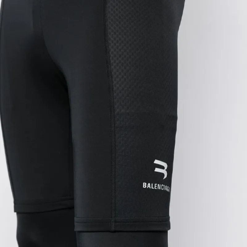 Balenciaga Trompe L'oeil Leggings 'Black/White'-4