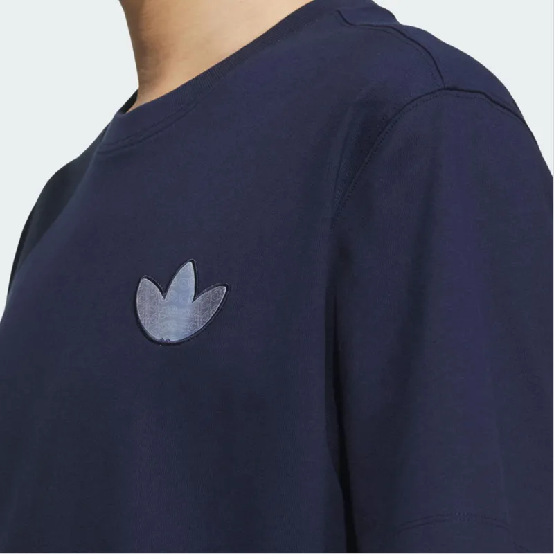 Adidas Originals Sportlife SS25 T Shirt Unisex Marine Blue-3