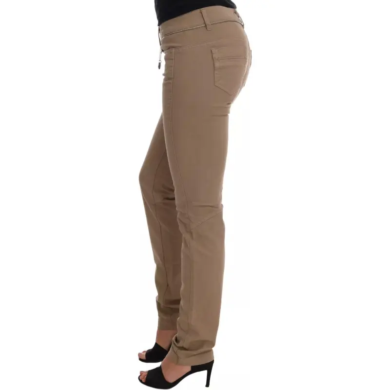 COSTUME NATIONAL Casual Pants Women's Beige-2