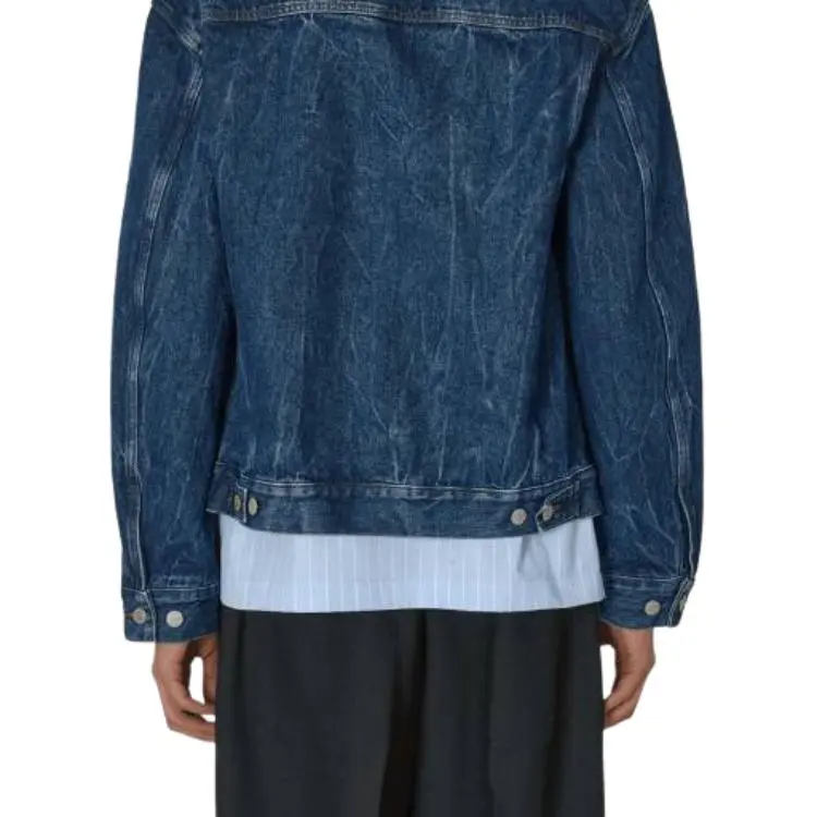 DRIES VAN NOTEN Denim Jacket Men's Blue-4