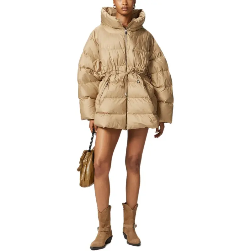 PINKO Quilted Padded Coat-2