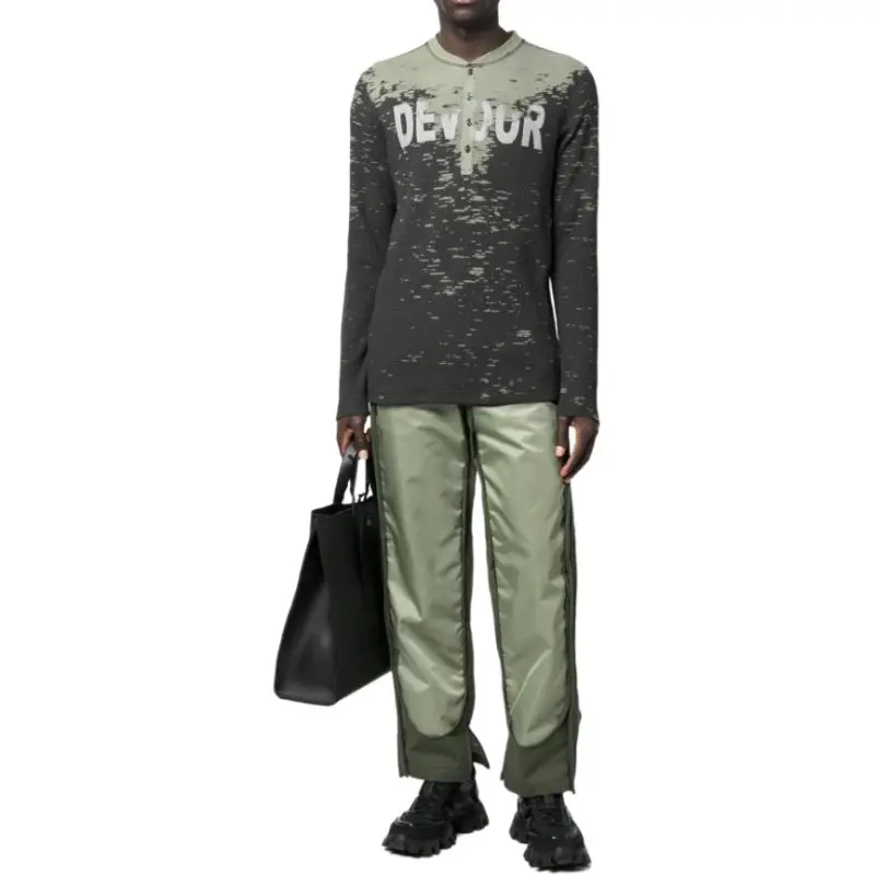 DIESEL SS24 Casual Pants Men's Green-2