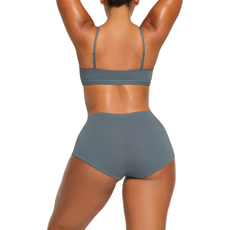 SKIMS COTTON JERSEY BOY SHORT Underpants Women's 1 Pack KYANITE/Kyanite-1
