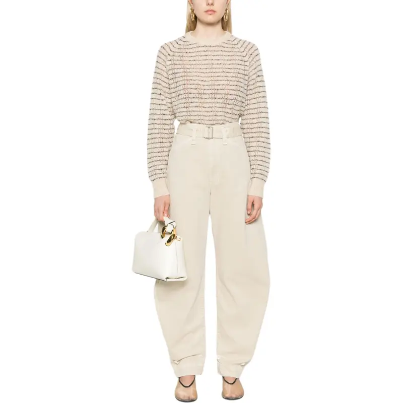 Lemaire Belted Twill Pants-1