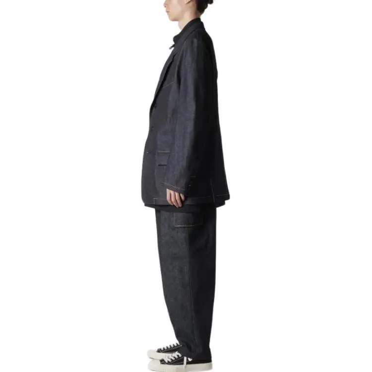 Yohji Yamamoto Y's For Men FW24 Jackets & Coats Men's Blue-3