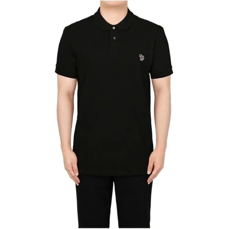 Paul Smith Zebra Patch Short Sleeved Polo Shirt-2