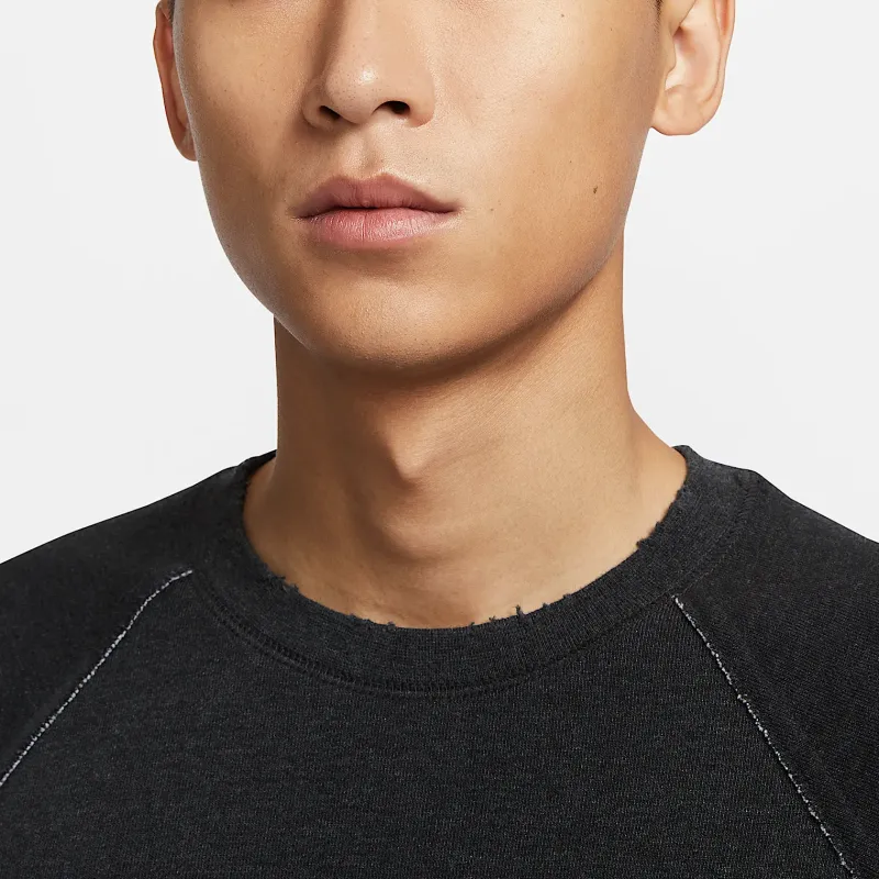 Nike Dri Fit Sweatshirt Men's Black/Mixed Color/Light Ivory/Black-5