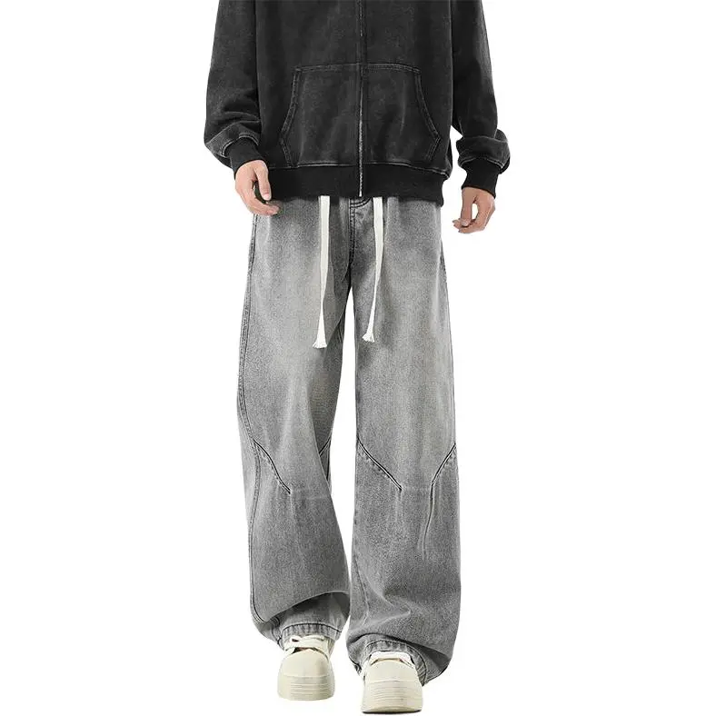 BEAR UNION Jeans Unisex Black Gray Color-12