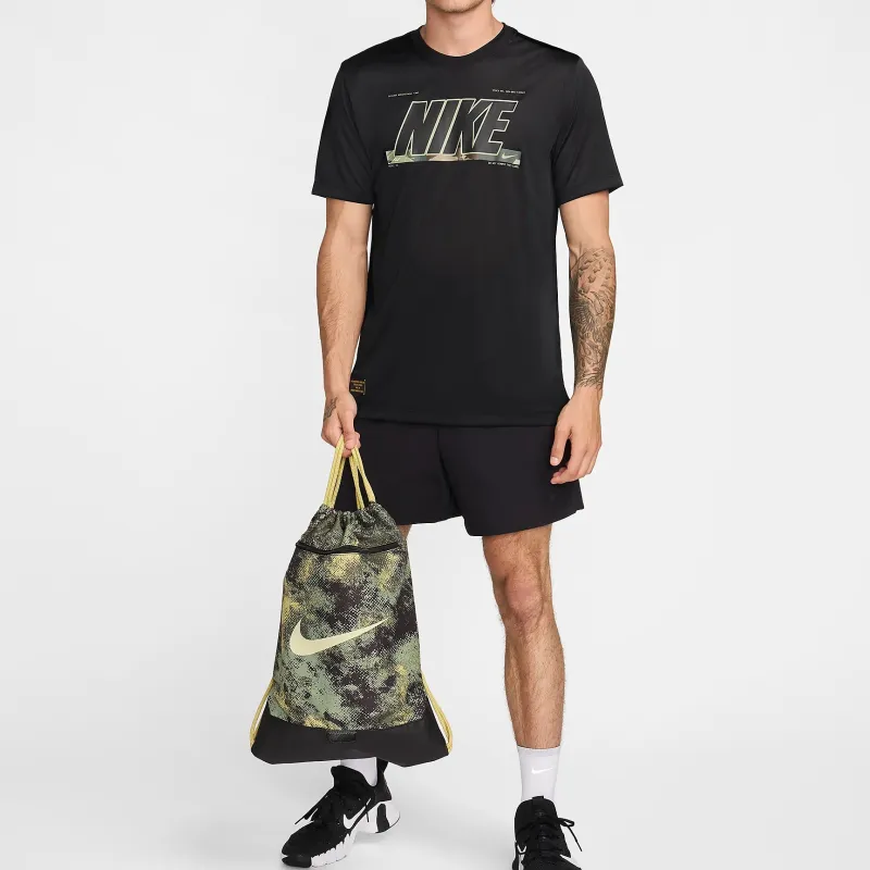 Nike Recycled Polyester Backpack Regular Unisex Olive Green/Black/Coconut Milk-3