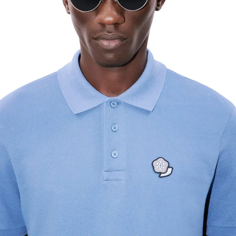 KENZO Pop Embroidered Short Sleeved Polo Shirt-5