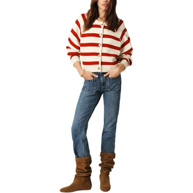 BA&SH Knitwear Women's Rogue Red-1