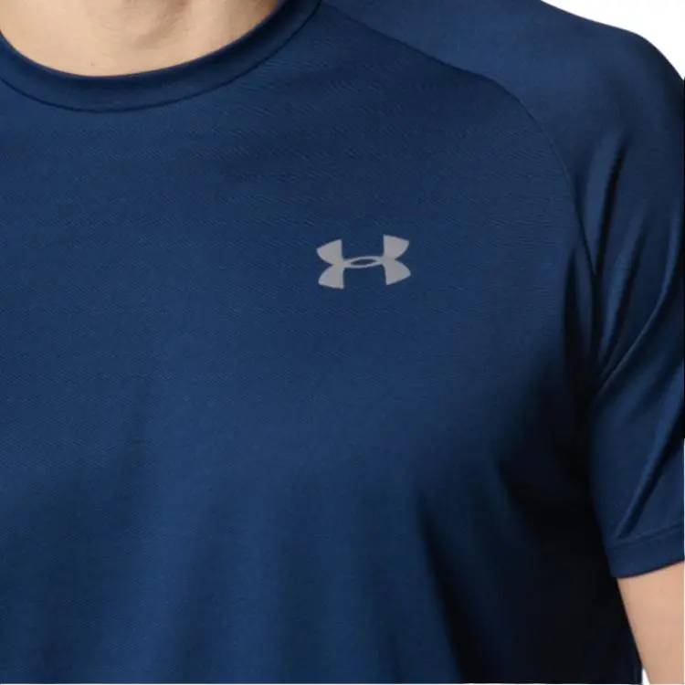 Under Armour T Shirt Men's Collegiate Blue-3