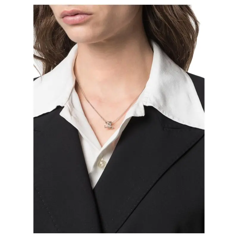 SAINT LAURENT Brass Necklaces Unisex-4