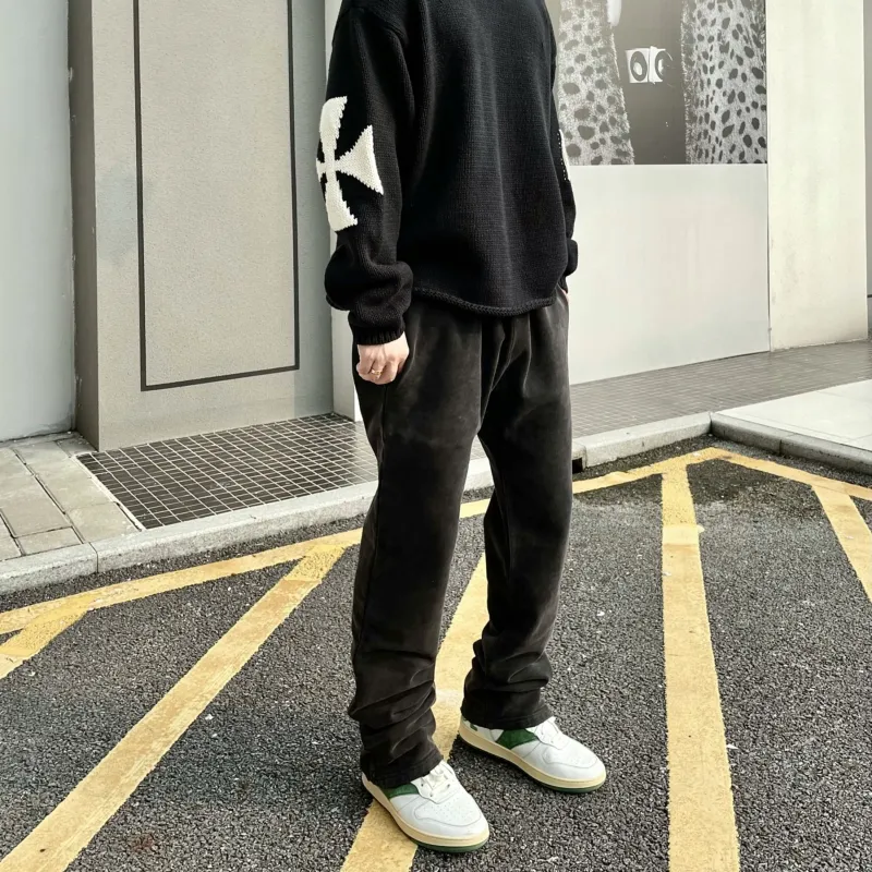 Askyurself Sweatpants Unisex Black-2