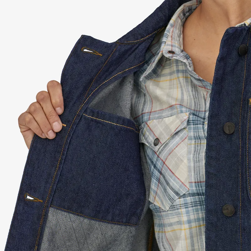 Patagonia Steel Forge Denim Jackets Women's Blue-3