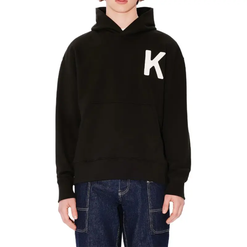 KENZO Lucky Tiger Oversize Embroidered Hoodie-4