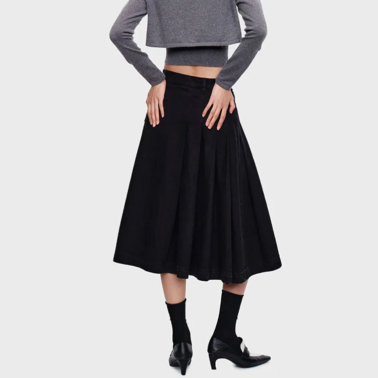 IMMI Denim Long Skirts Women's-2