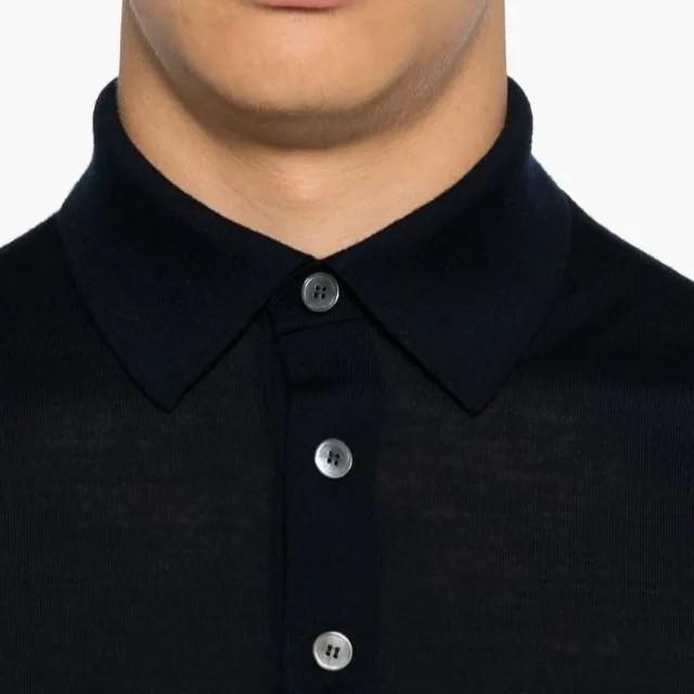 Ermenegildo Zegna Wool Polo Shirt-4