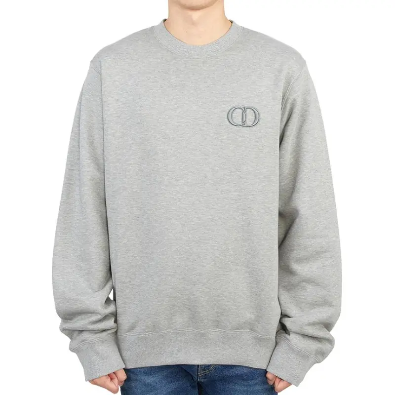 DIOR Sweatshirts Men Gray-2