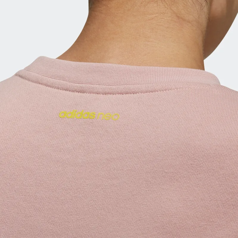 Adidas Neo x SMILEY Sweatshirt Women's Pink-2