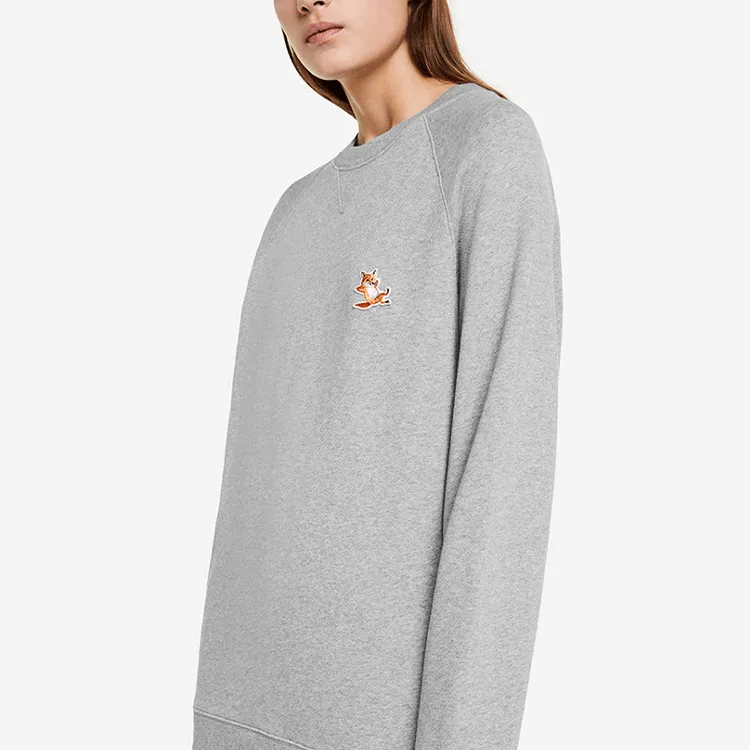 Maison Kitsune Sweatshirts Unisex Gray-4