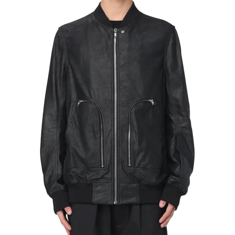 RICK OWENS Bauhaus Flight Bomber Jacket-2