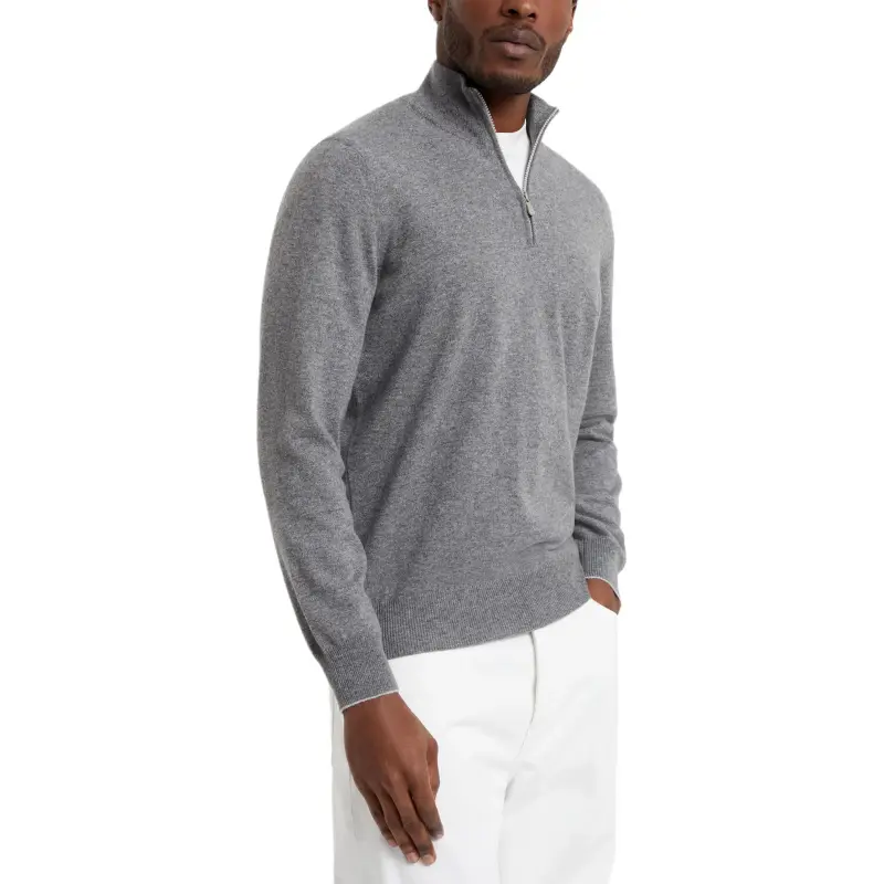 Brunello Cucinelli Half Zipped Pullover-3