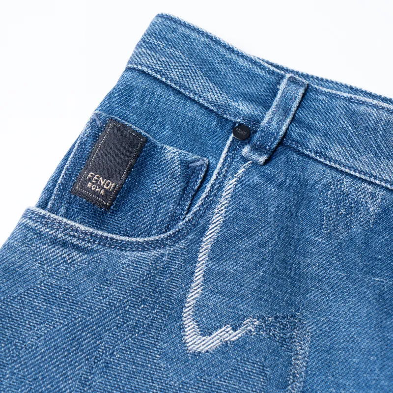 FENDI Denim Jeans-3