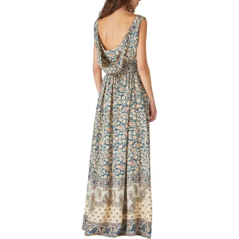 Loro Piana Sleeveless Dress Women's Multicolor-2