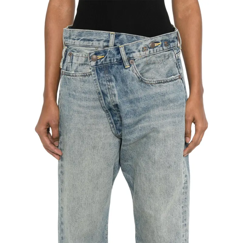 R13 Crossover Cropped Jeans-4