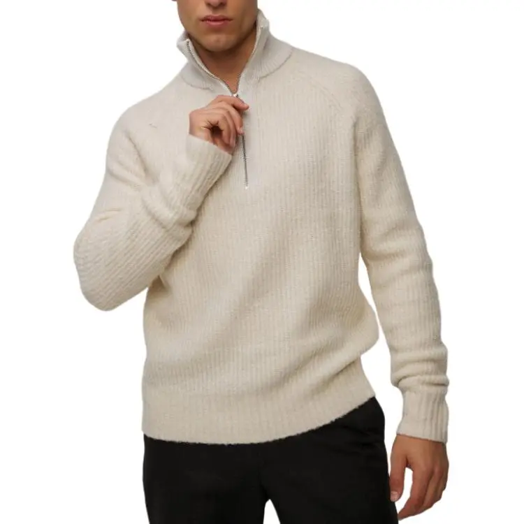 HUGO BOSS Sweaters Men Cream-2