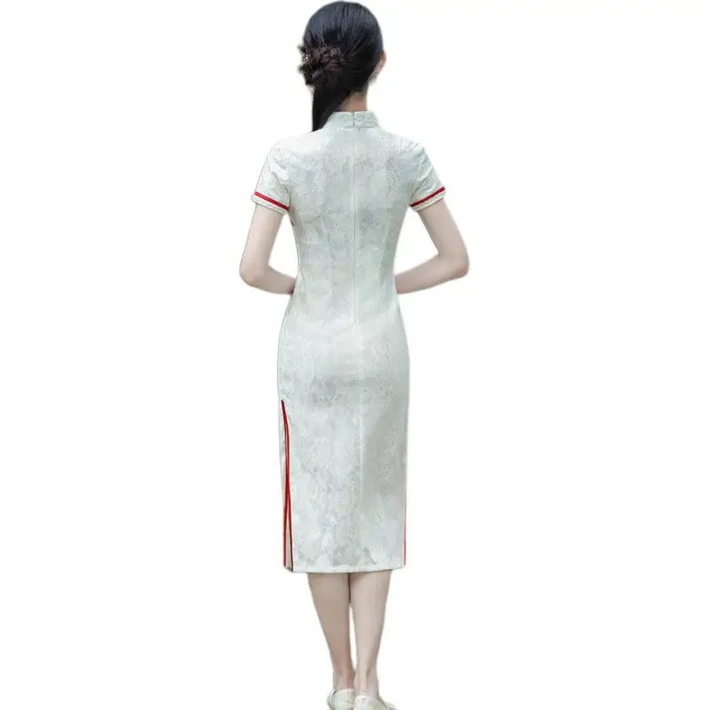 Aghr Short Sleeved Dress Women's White-1
