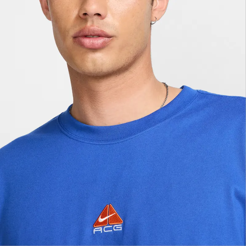 Nike Clothing T Shirts Men Blue-3