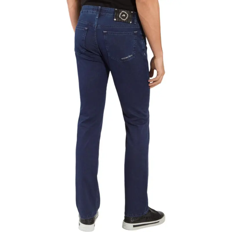 STEFANO RICCI Jeans Men's Dark Blue-1