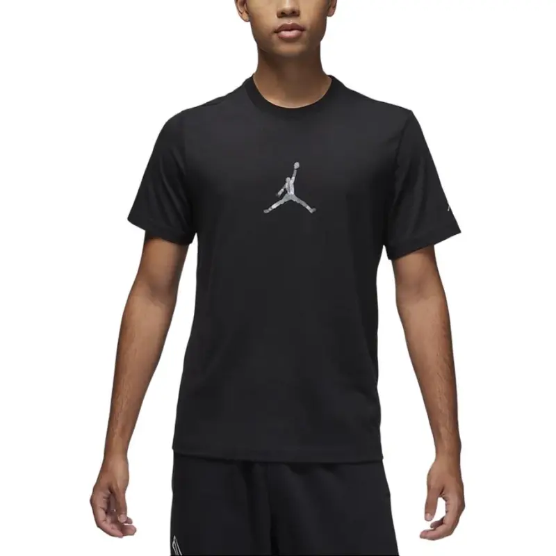 Jordan T Shirts Men Black-3