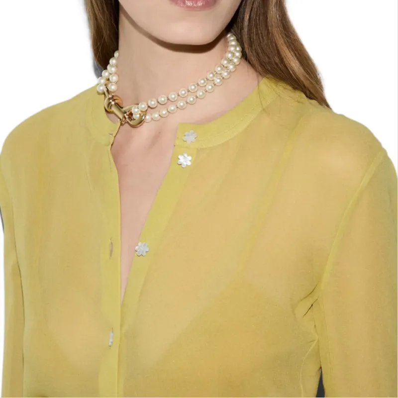 GUCCI SS25 Knitwear Women's Yellow-5