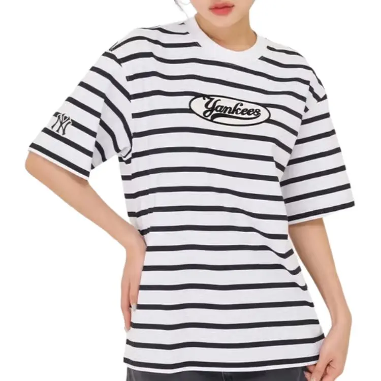 MLB New York Yankees T Shirt Unisex Ivory-2