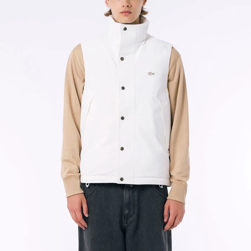 LACOSTE Vests Men White-4