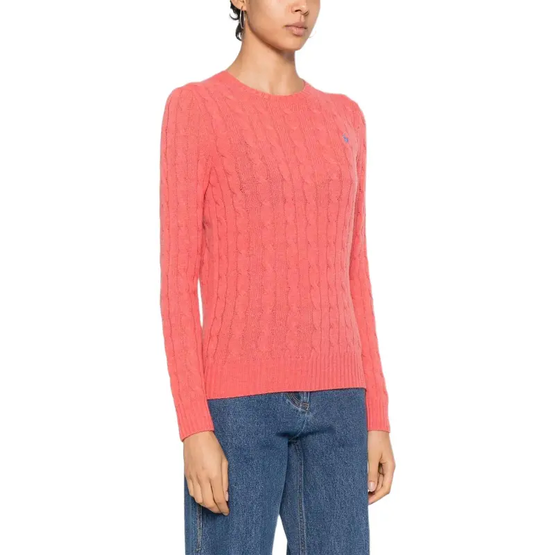 Polo Ralph Lauren Pony Embroidered Cable Knit Jumper-4