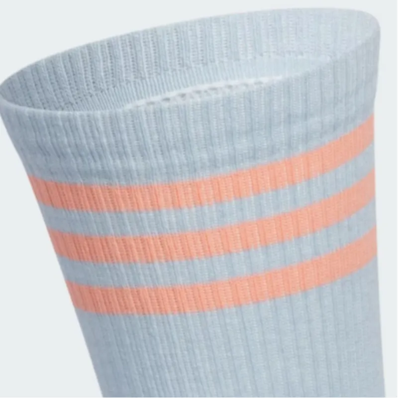 Adidas Mid Calf Socks Women's 1 Pack Light Blue-2