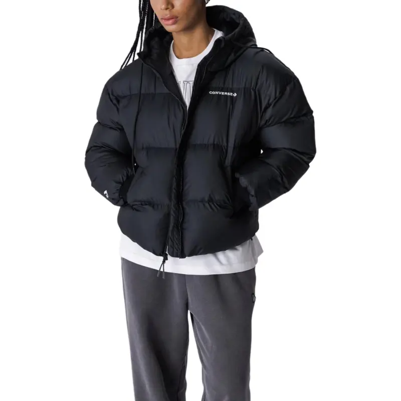 Converse FW24 Puffer Jacket Women's Black-2